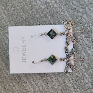 Dragonfly earrings